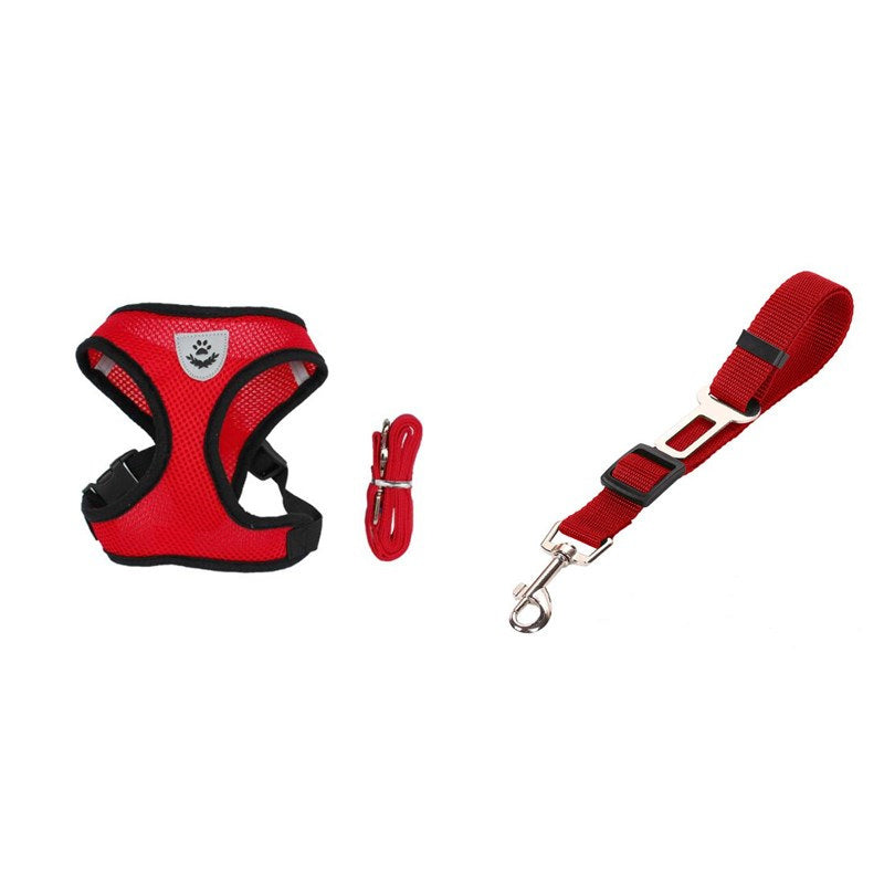Adjustable Pet Car Seat Belt – Safety Travel Leash for Pets - 50kobo