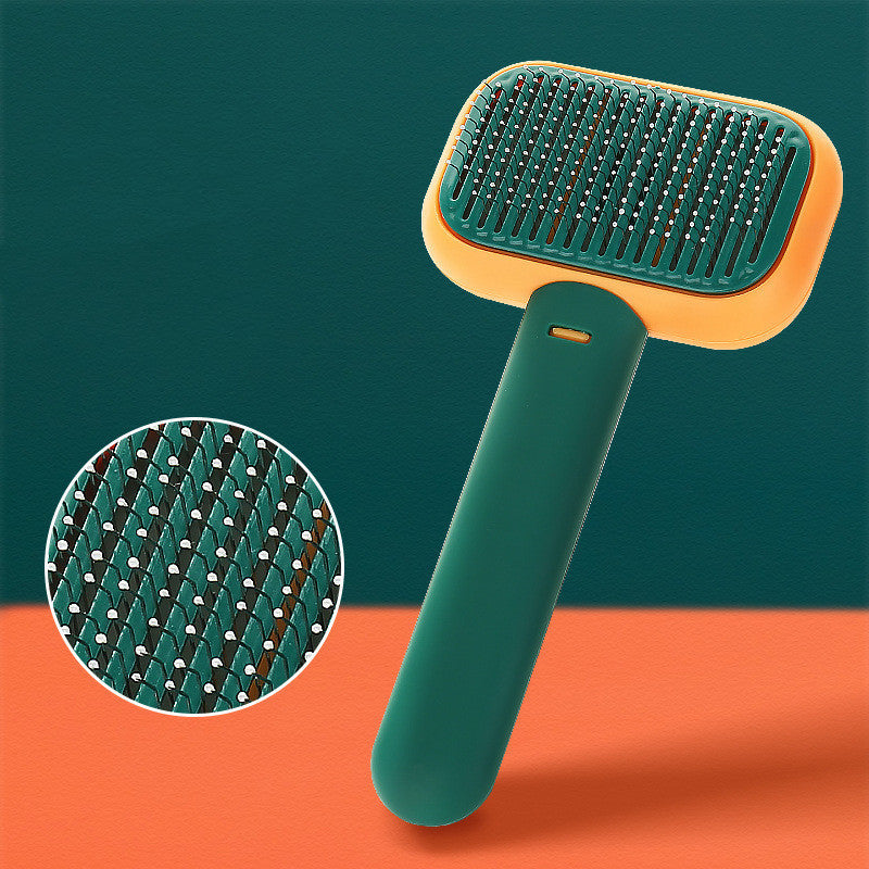 Pet Hair Grooming,Stainless Steel Detangling & Massage Brush! - 50kobo