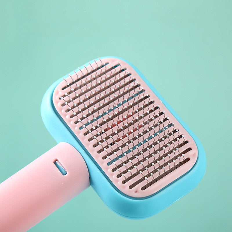 Pet Hair Grooming,Stainless Steel Detangling & Massage Brush! - 50kobo