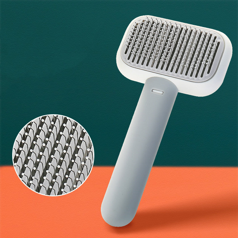 Pet Hair Grooming,Stainless Steel Detangling & Massage Brush! - 50kobo